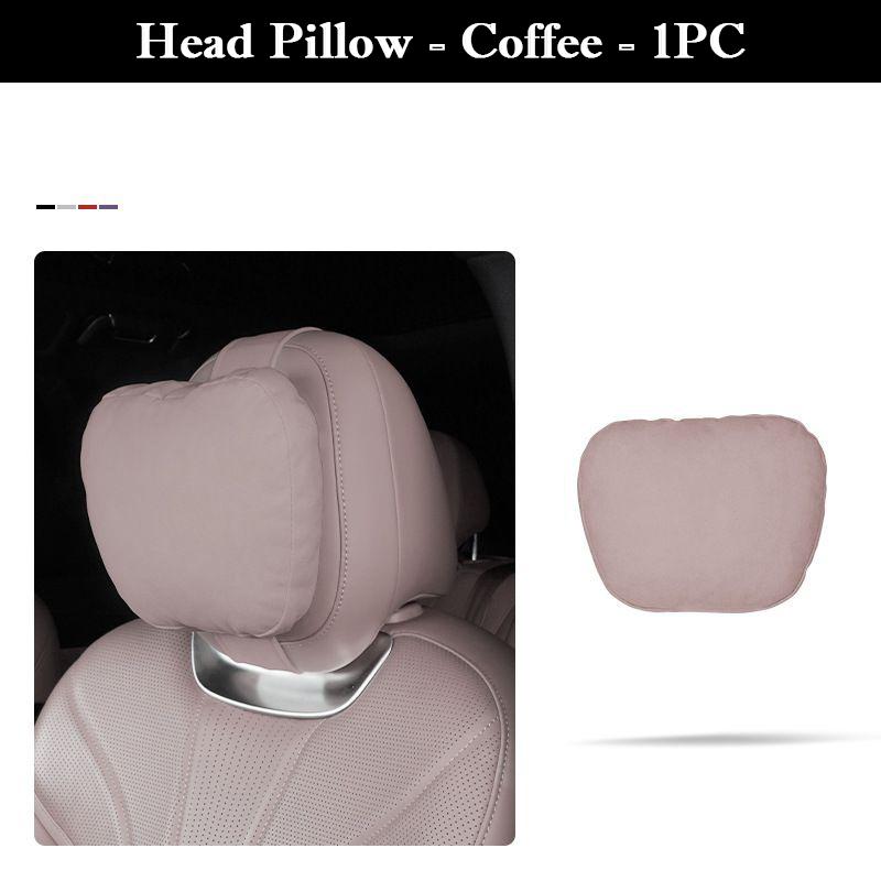 For Xpeng G6 G9 X9 P7i Headrest Neck Pillow Lumbar Support Car Seat Lumbar Head Support Neck Rest Protector Interior Accessories