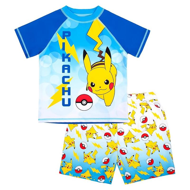 2026 pokemon Mode T-shirt Short Ensembles 2 Pièces pour Enfants Vêtements de Sport pikachu Imprimé 3D Garçons Filles T-shirts Tenues d'Été