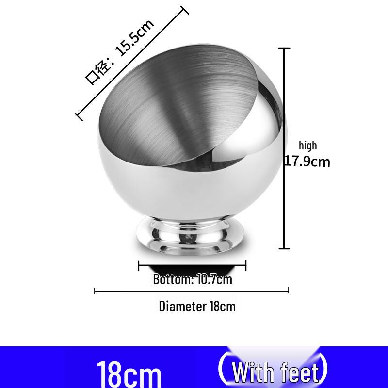 Lainuo Stainless Steel Sauce & Condiment Bowl