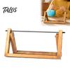 Knitting Supplies for Beginners Wooden Crochet Yarn Holder, Rotatable Portable Organizer Rack, Stable Wood Spindle Mortise And Tenon Frame Dispenser