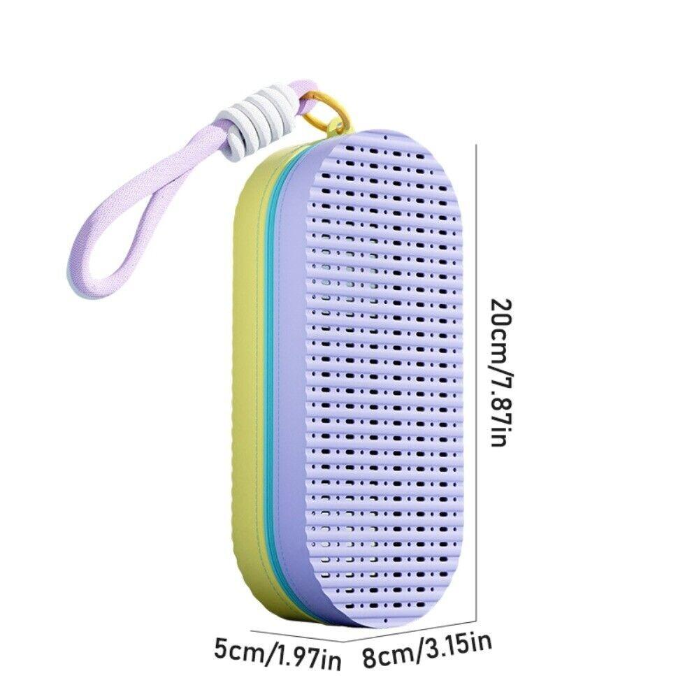 Wasserdichtes Schwimmbrillenetui Weiche Silikon Schwimmbrillen Aufbewahrungsbox Schwimmausrüstung