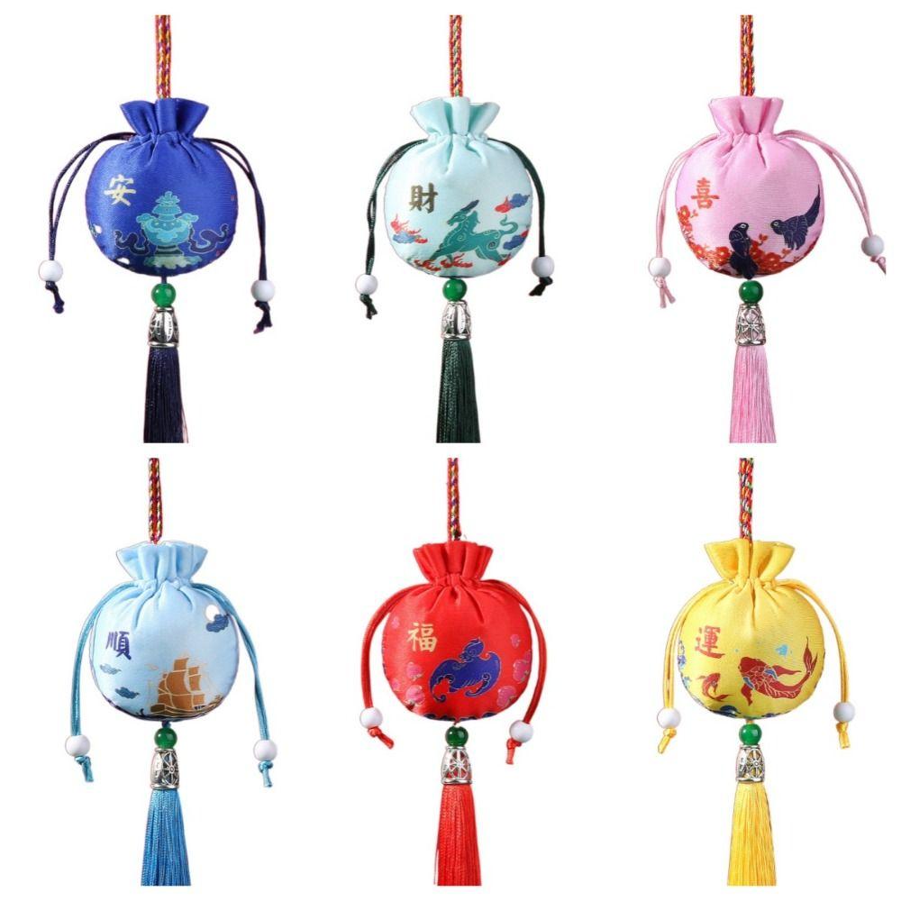 Hanging Neck Women Sachet Tassel Chinese Style Sachet Retro Jewelry Packaging  Girl