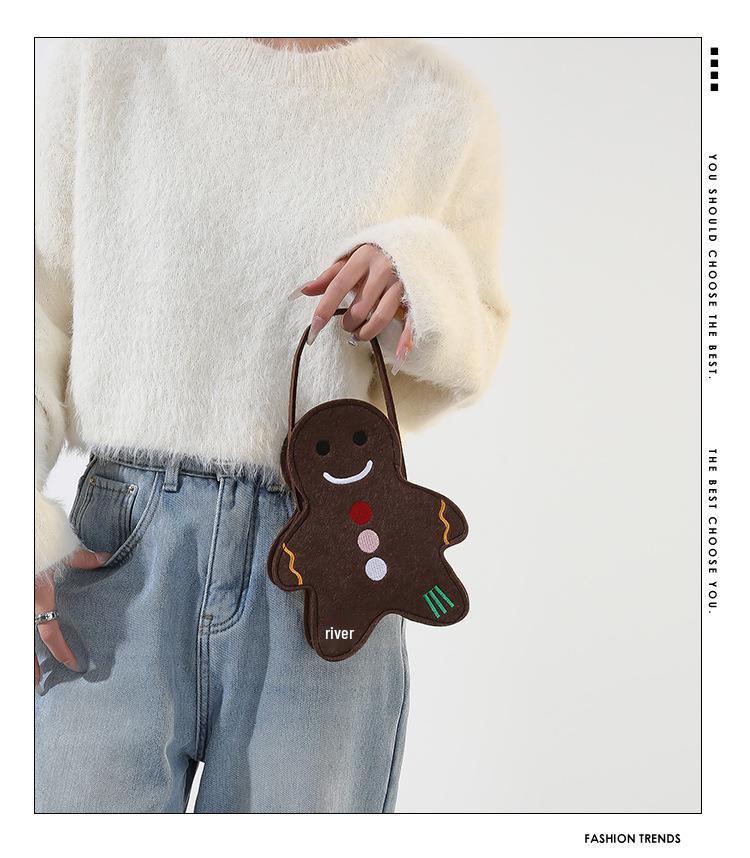 2025 Women's Cute Cartoon Ghost Tote Bag - Small, Casual, and Unique Handbag