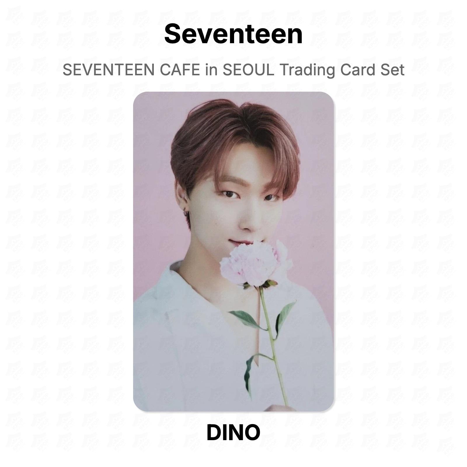 Seventeen CAFE in SEOUL Trading Card Set Official Photocard DINO