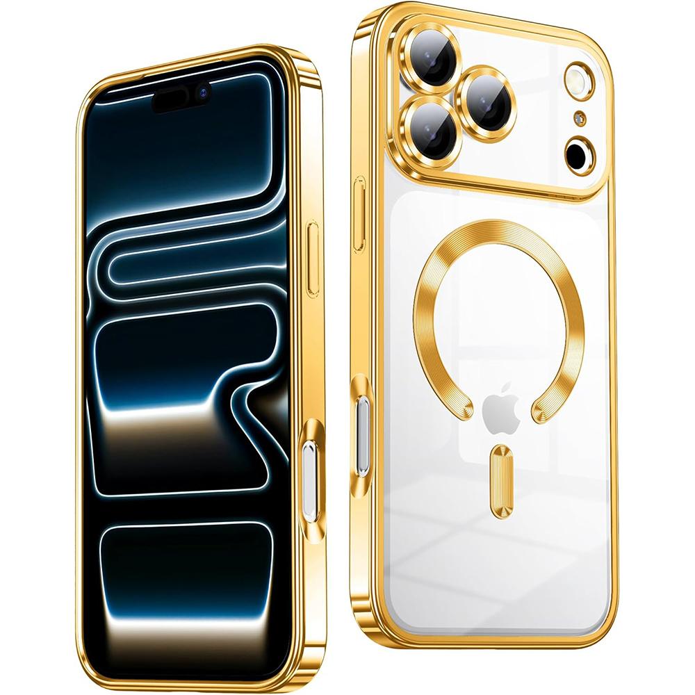 

Силиконовый мягкий чехол с блестящим покрытием и узором CD для iPhone 17 Air 16 16E 15 14 Plus 13 12 Pro Max, магнитный для Magsafe, прозрачная крышка iPhone17 Pro