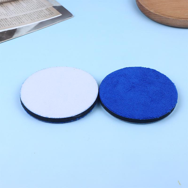 2Pcs 2/3/4/5/6/7Inch Microfiber Polishing Pad For Cars Body Polish Wax Buffer Pad Wash Cleaning Micro Fiber Polishing