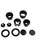 Sun Umbrella Base Bracket Accessories Plastic Pipe Sleeve Fixing Screws Bracket Accessories Outdoor Garden Parts