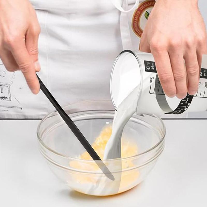 Sourdough Starter Jar Kit Sourdough Starter Container Baking Fermentation Jar Food Storage Jar Kitchen Bread Baking Accessories