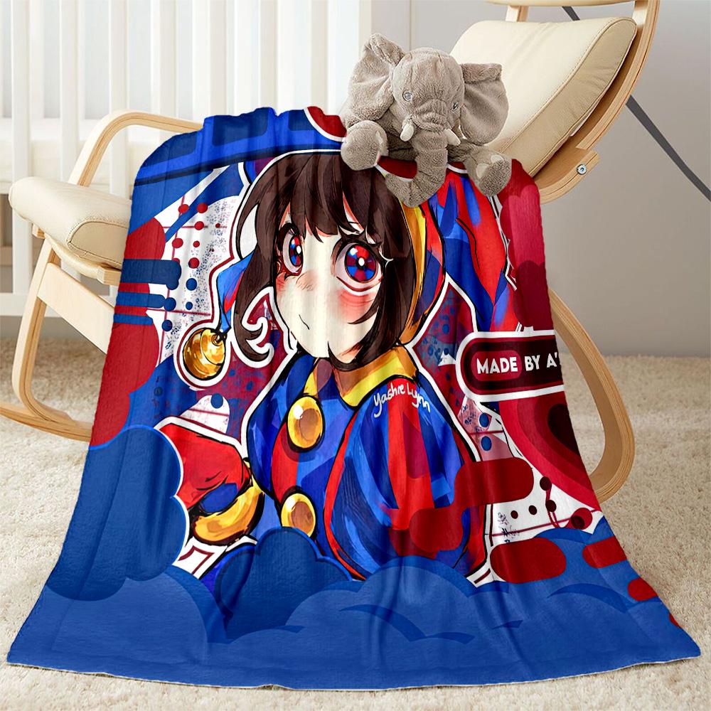 Digital Circus4 Blankets are suitable for living rooms,making them an ideal choice for outdoor travel and gifts.