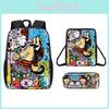 Anime Shoulder Cartoon Bag Pencil Case School Backpack Children For