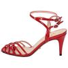 GUCCI Slim Heel High Heels Women's Red 538189 BNC00 6433