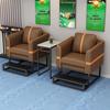 High-End Billiard Club Single Sofa Chair