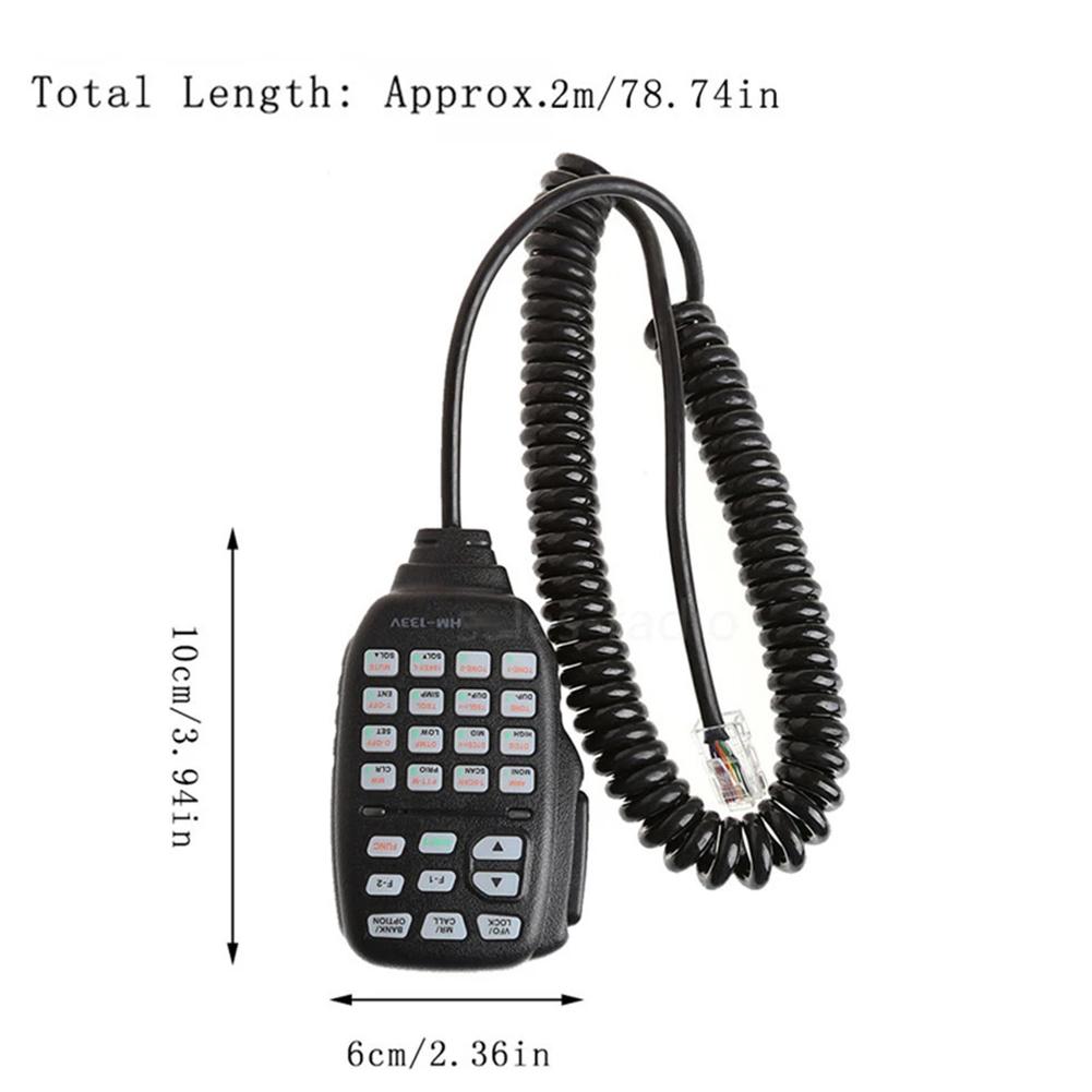 Handheld HM133V 8Pin Microphone Compatible with For ICOM IC2200H IC2300H IC2100H Radios with Clear Voice Transmission