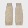 KNIT LEG WARMER beige