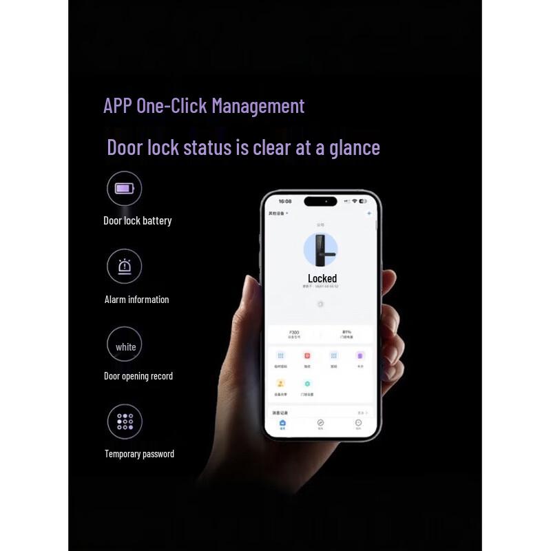 KAADAS F1(V3) Smart Fingerprint Door Lock