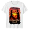Karate Kid - Parte II (1986) T-shirt Unisex Ispirata a Poster di Film Maglietta Retrò Anni '80