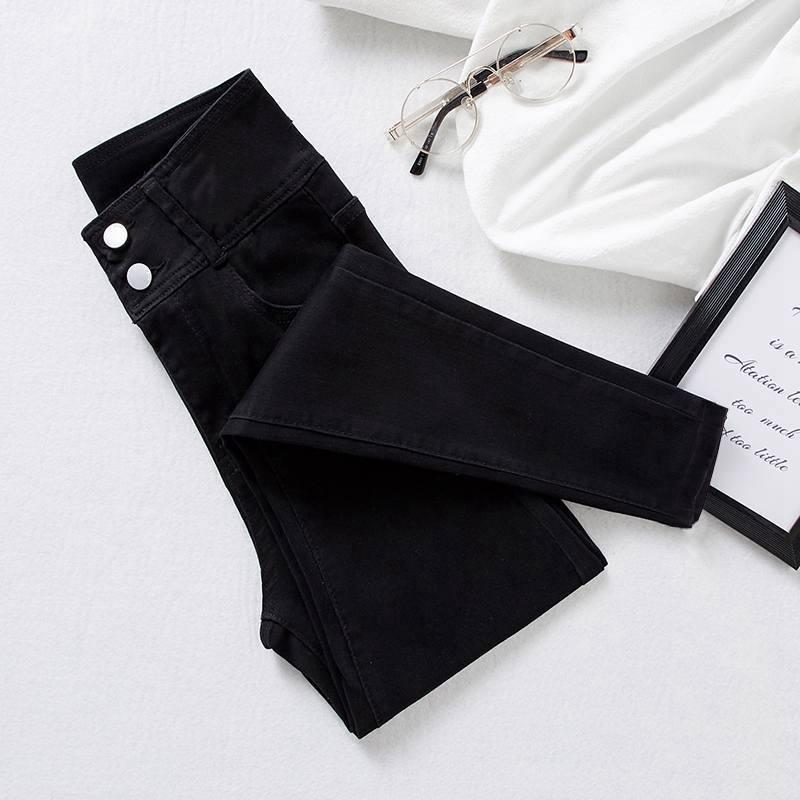 

Сине-серые джинсы скинни bootcut с высокой талией для женщин: На флисовой подкладке, Утепленные, Стройнящие, Зауженные к низу – Коллекция Осень/Зима 2022. 31 for 65-70kg