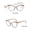 Luxury Anti Blue Light Optical Cat Eye Glasses Women Vintage Brand Designer Myopia Prescription Sexy Ladies Eye Glasses Frame