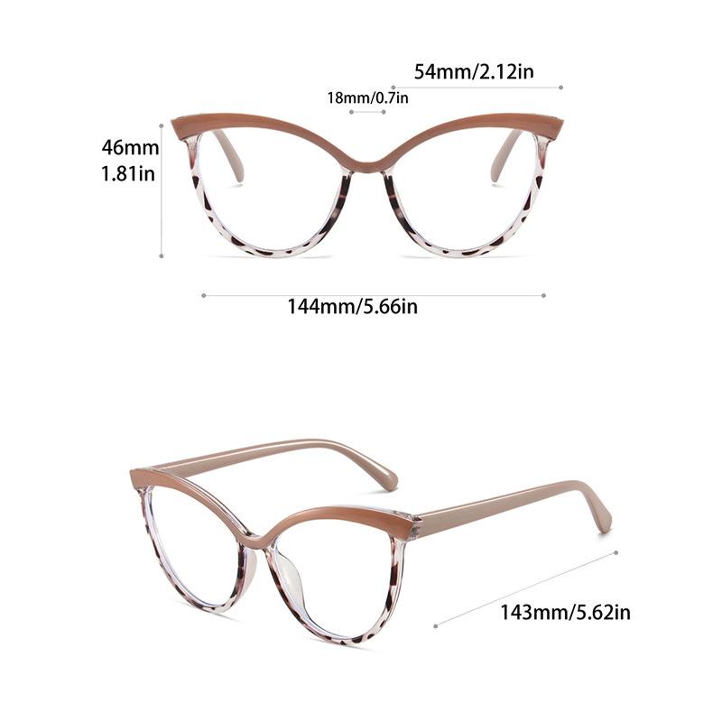 Luxury Anti Blue Light Optical Cat Eye Glasses Women Vintage Brand Designer Myopia Prescription Sexy Ladies Eye Glasses Frame