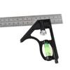 300mm Adjustable Combination Square Angle Ruler 4590 Degree with Bubble Level