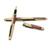 Black Ink Pen Aesthetic Gel Pen 0.5mm Neutral Pen Wood Gel Ink Pen Stationery Pen for Writing