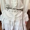 Bohemian Retro Floral Waist Belt With Sunflower Chain For Summer Dresses