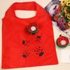 Cute Animal Foldable Shopping Bag Large Capacity Folding Tote Bag Supermarket Shopping Storage Pouch Reusable Eco-Friendly Bags