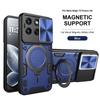 For Motorola Edge 70 Fusion 5G Case Slide Lens Protector Armor Funda For Moto Edge 70 Fusion Car Magnetic Holder Ring Back Cover