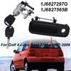 1J6827297G Für GOLF 4 IV Lupo Seat Arosa 1997-2006 1J6827565B Heckklappe Hintere Äußere Türgriff Mit Schloss 2 Schlüssel