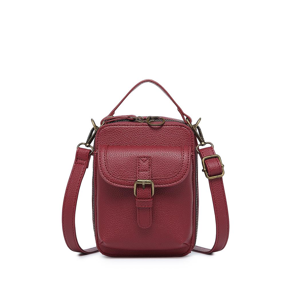 New Trendy Casual Messenger Bag - Single Shoulder Crossbody Organizer with Phone Storage for Fashionable Daily Use