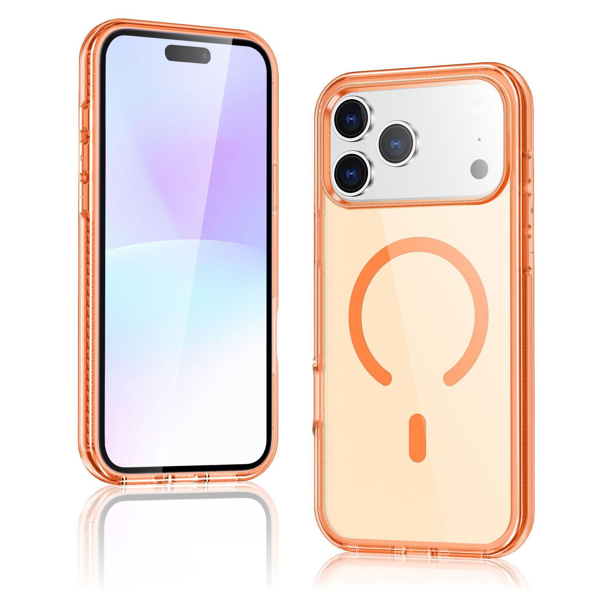 

For Apple 17 Pro Max Magnetic Phone Case 17 All-inclusive Anti-fall Thickened Phone Protective Case IP17 Pro