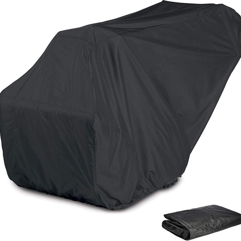 Snow Thrower Cover Waterproof Dustproof Snow Blower Covers for Most Electric Two-Stage Snow Throwers (L: 60.24x33.07x45.28in/ 153x84x115cm)