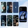 Capa de Celular SINGER LUNCH B-BILLIES Para Samsung S25,S24,S23,S22,S21,S20,S10,Ultra,Plus,Lite,FE,Capa Preta de Silicone Macio