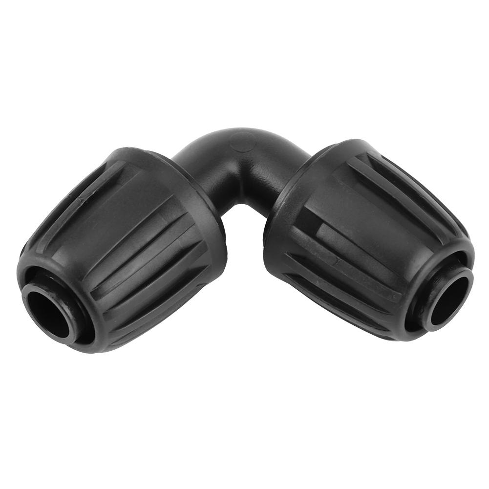 10Pcs Garden Water Tube Hose POM Elbow Connector Adapter Agricultural Irrigation Accessory
