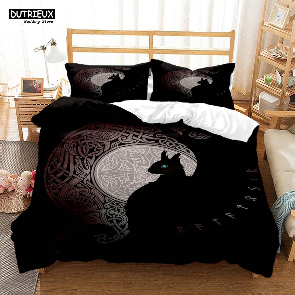 Alte Ägypten Myth Anubis Hd Printed Bedding Queen Bedding Set Soft And Comfortable Personality King Size Bedding Set