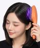 Scalp Massager Care Device Brush EMS Negative Ion Touch Beauty Orange