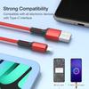 Fast Charge USB Type C Cable For Samsung Xiaomi Redmi  Google 1 2 3 Meters Cell Phone Data Charger Cord USBC Long 1m 2m 3m