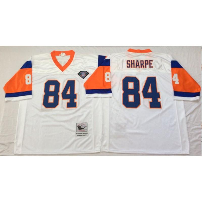 Denver Broncos Hall Of Fame 84 Vintage Rugby Jersey Embroidered Football Fan Apparel Men