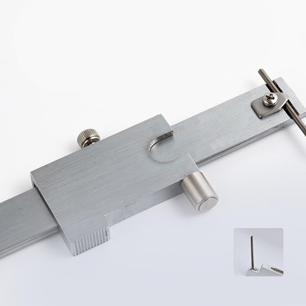 0-200mm Marking Vernier Caliper with Carbide Needle Scriber Parallel Marking Measuring Ruler Measuring Tool