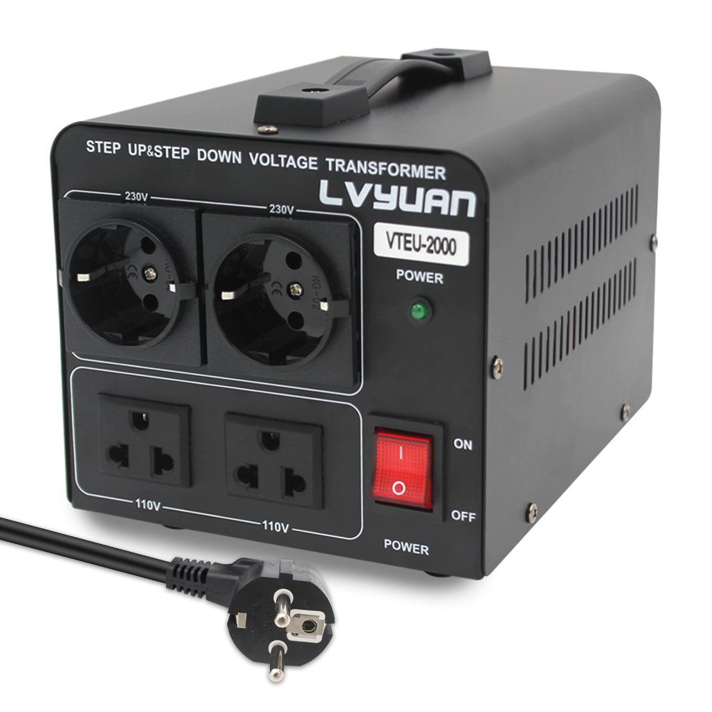 LvYuan 1000W Voltage Converter: 220V To 110V and 110V To 220V Step-Up Transformer