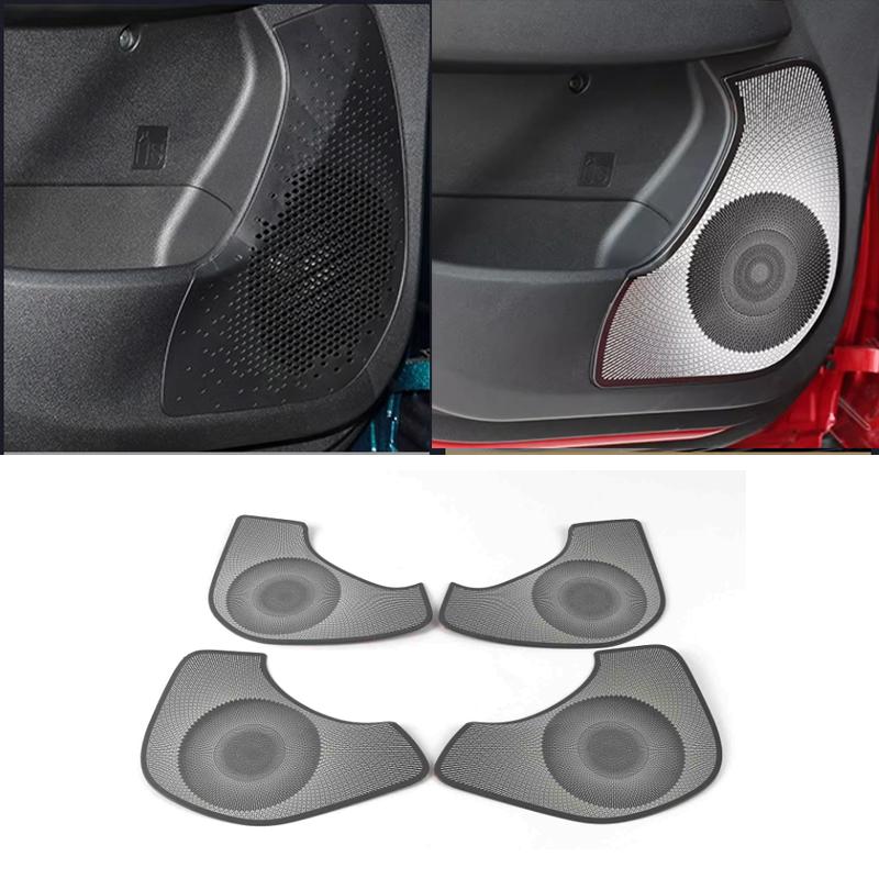 For GWM ORA Good Cat Interior speaker cover Accessories A Pillar Audio Speaker Cover Trim Door Loudspeaker Cover Trim