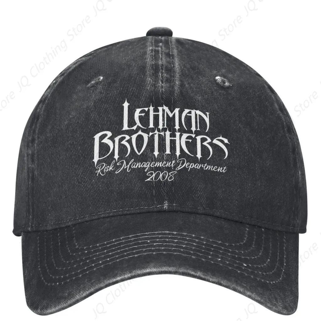 Lehman Brothers Ležérní Baseballová Čepice Letní Klasická S Potiskem Písmen Truckerka Sluneční Ochrana Tenis Skate Hip Hop Čepice Módní Čepice
