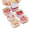 Enhanced Food-Grade Refrigerator Freezer Box with Thickened Meat Compartment