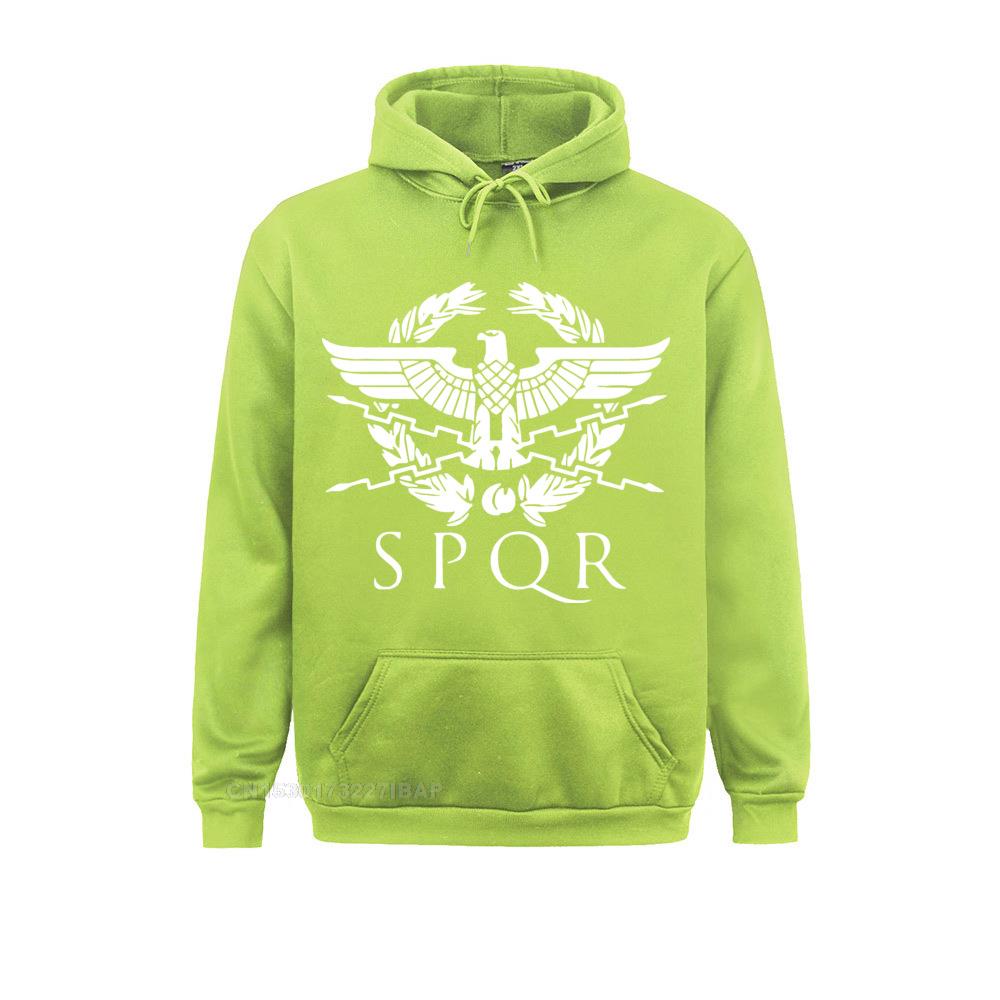Herren Hoodie SPQR Römischer Gladiator Kaiserlicher Goldener Adler Sportbekleidung Herren Harajuku Swea Harajuku Hoodies Lässige Oberteile JackeSwea