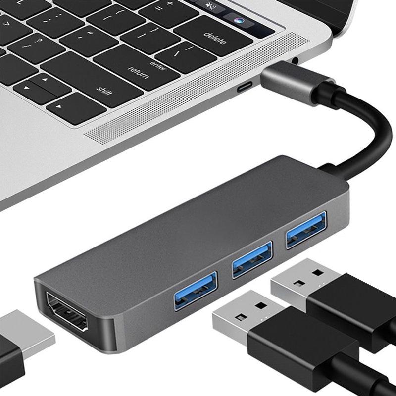 USB-C Docking Station & HDMI Adapter for Laptops and Phones
