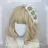 Original Handmade Ribbon Rose Headband Kc Lolita Pearl Headbands Elegant and Simple Versatile Hair Accessories for Women