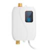   Water Heater 220V 3500W   Electric Tankless Hot Water Heater Bathroom Kitchen Washing with LCD Display for Shower Bathroom Kitchen Washing 