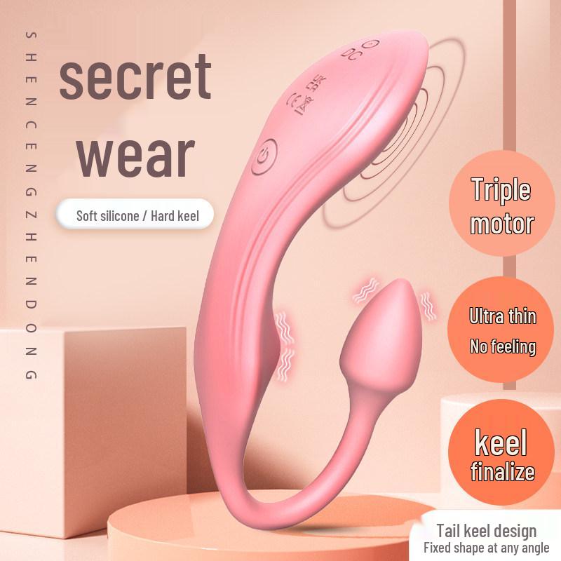 Belloo Foldable Wireless Remote Clitoral Vibrator with Massage Vibration for Women