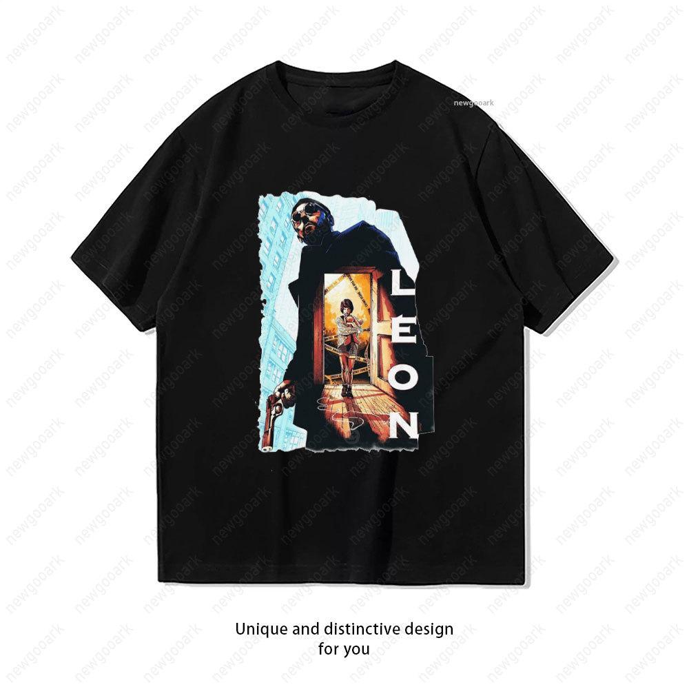 Leon The Professional T Shirt Women Unisex Casual Cotton Printed T Shirts Creative Streetwear Camisetas Tops Tee Shortsleev