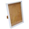 Picture Frame with Bracket Easy to Disassemble Plastic Decorative Photo Frame for Dried Flowers Shells